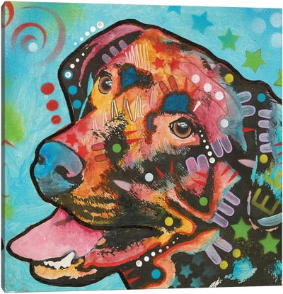 Labrador III Canvas Art Print - Labrador Retriever Art