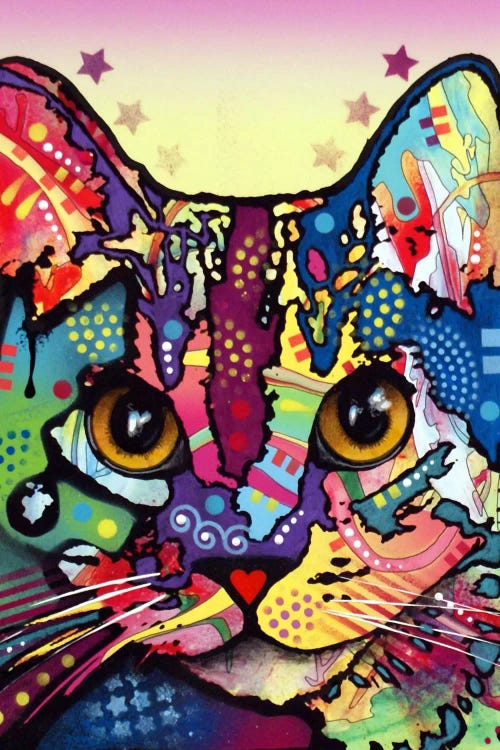 Maya Cat by Dean Russo wall art