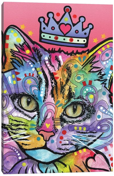 Love Cat Canvas Art Print