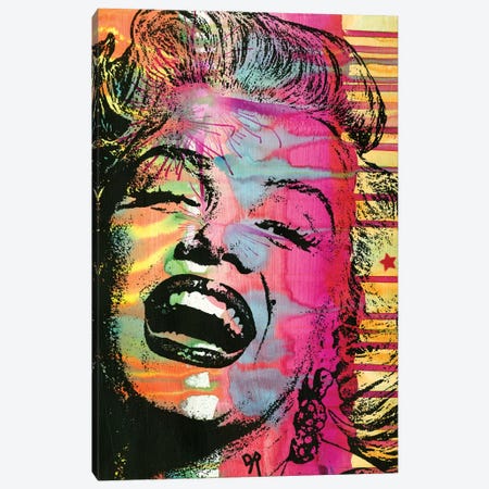Marilyn Canvas Print #DRO464} by Dean Russo Canvas Wall Art