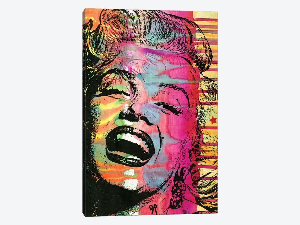 Marilyn by Dean Russo 1-piece Canvas Wall Art