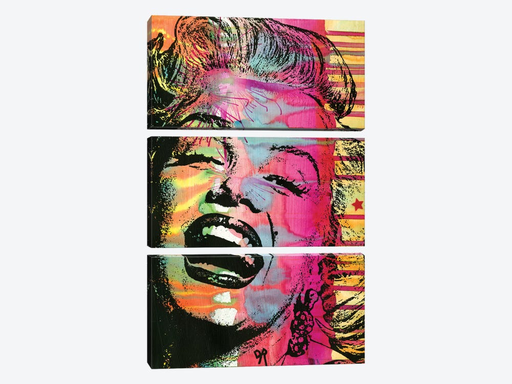Marilyn by Dean Russo 3-piece Canvas Artwork