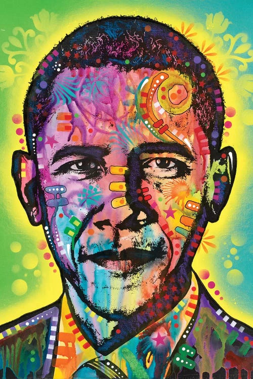 Obama by Dean Russo wall art