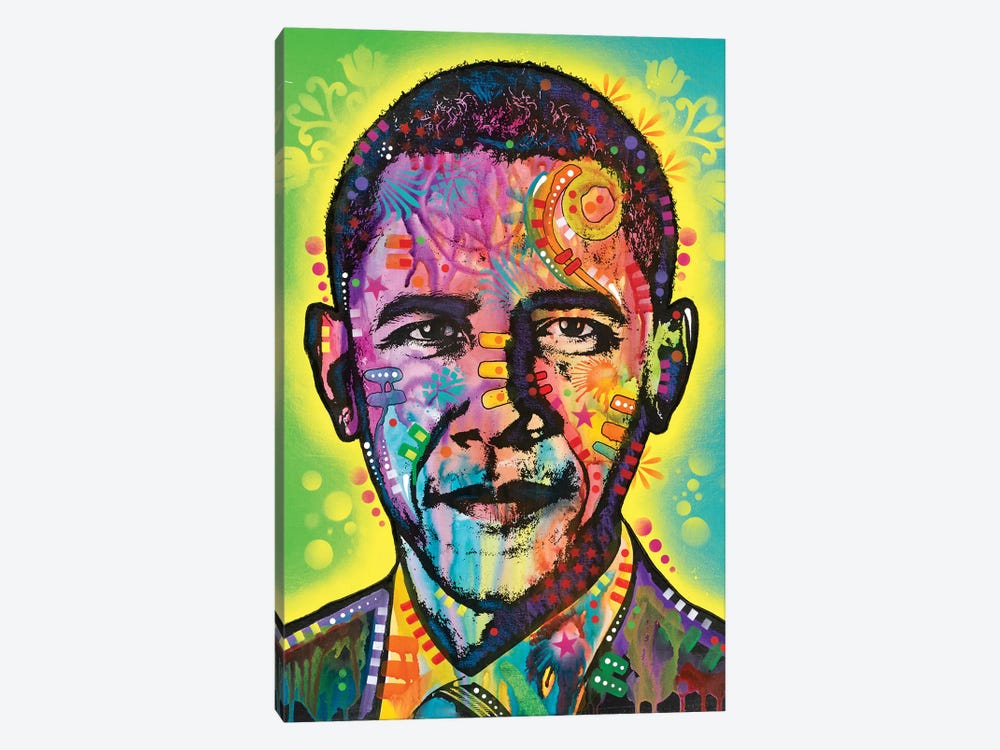 Obama by Dean Russo 1-piece Canvas Art
