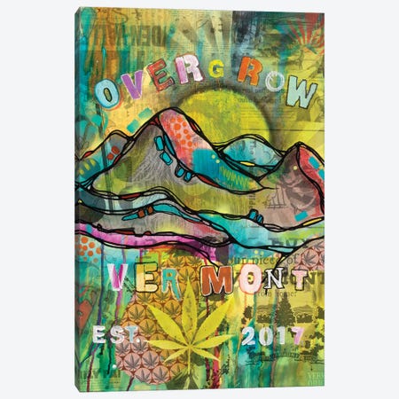 Overgrow Vermont Canvas Print #DRO481} by Dean Russo Art Print