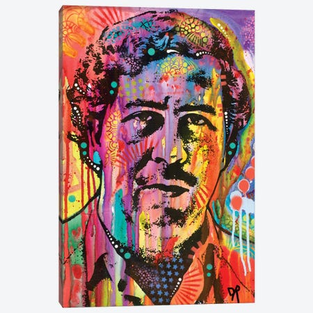 Pablo Escobar Canvas Print #DRO483} by Dean Russo Canvas Print