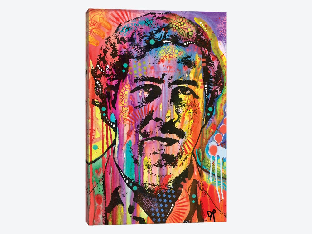 Pablo Escobar by Dean Russo 1-piece Canvas Print