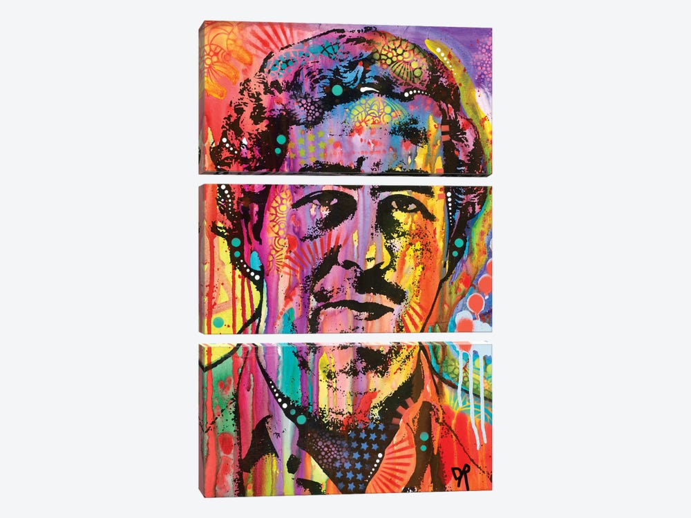 Pablo Escobar by Dean Russo 3-piece Art Print