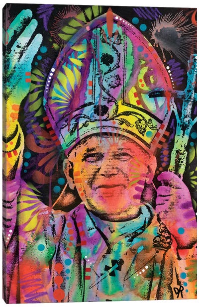 Pope Canvas Art Print