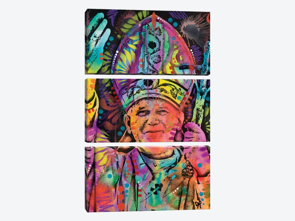 Pope by Dean Russo 3-piece Canvas Print