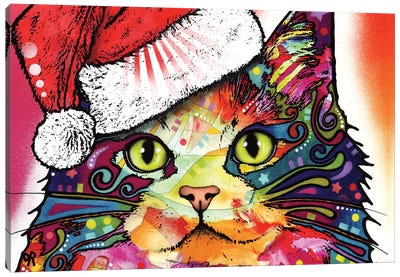Ragamuffin Christmas Edition Canvas Art Print - Christmas Animal Art