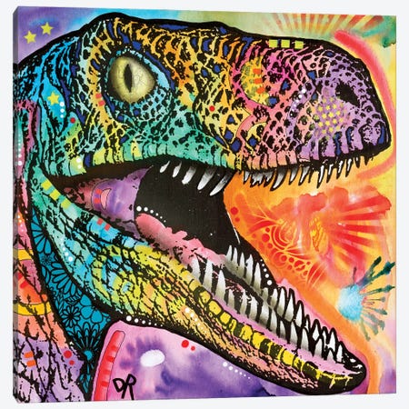 Raptor Canvas Print #DRO504} by Dean Russo Art Print