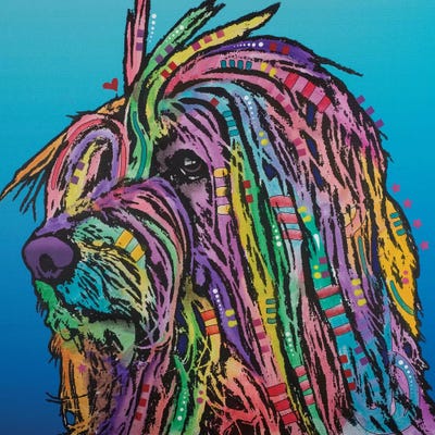 Scarlett by Dean Russo framed canvas print