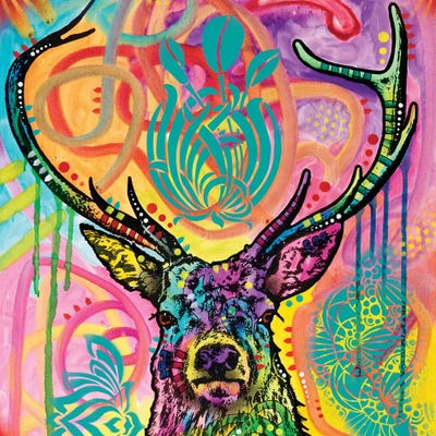 Stag by Dean Russo canvas print