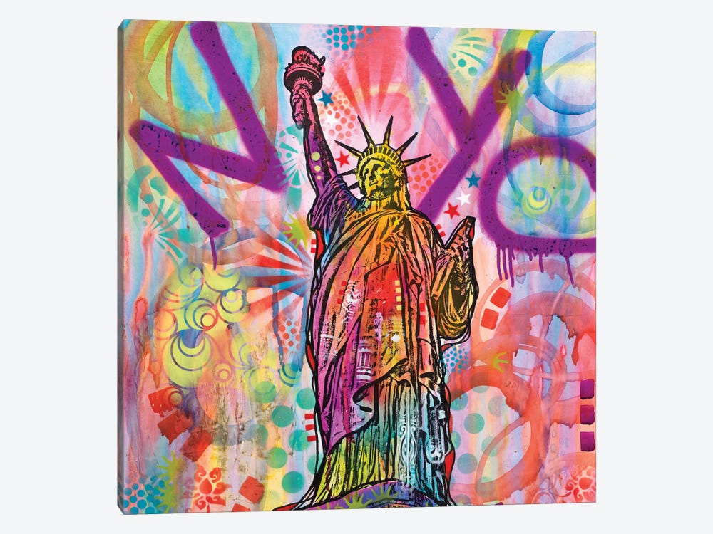Statue Of Liberty by Dean Russo 1-piece Canvas Art Print
