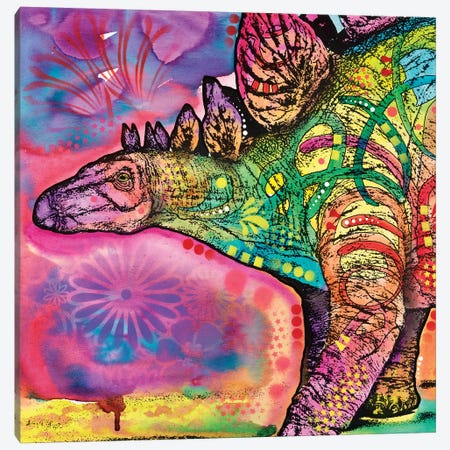 Stegosaurus Canvas Print #DRO532} by Dean Russo Canvas Print