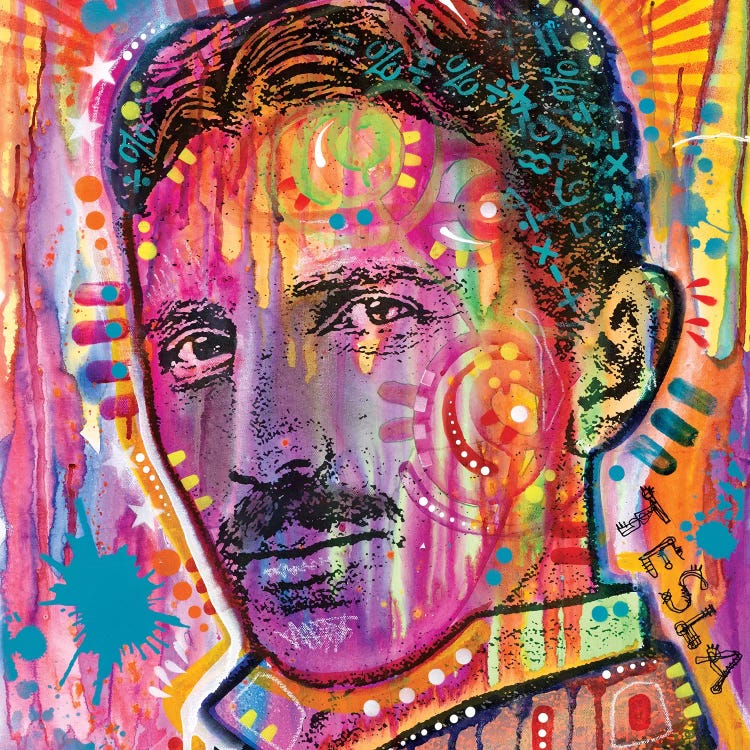 Tesla by Dean Russo wall art