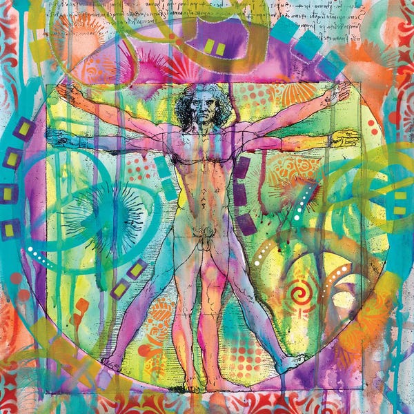 Dean Russo: Vitruvian Man by Dean Russo