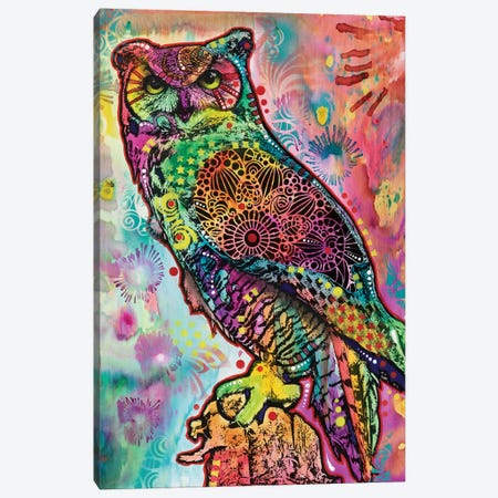 Wise Owl Canvas Print #DRO556} by Dean Russo Canvas Art