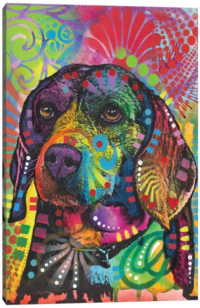Beagle Eagle Canvas Art Print - Dean Russo