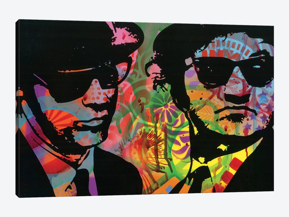 Blues Brothers by Dean Russo 1-piece Canvas Art