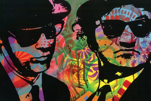 Fictional Characters: Blues Brothers by Dean Russo