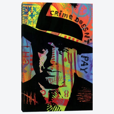 Crime Doesn't Pay Canvas Print #DRO572} by Dean Russo Canvas Print