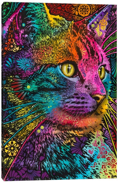 Felis Canvas Art Print - Cat Art