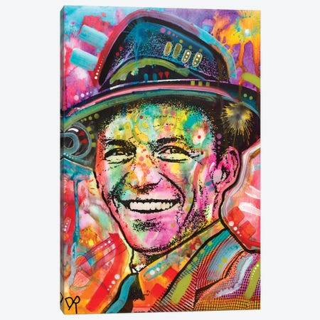 Frank Sinatra I Canvas Print #DRO579} by Dean Russo Canvas Art Print