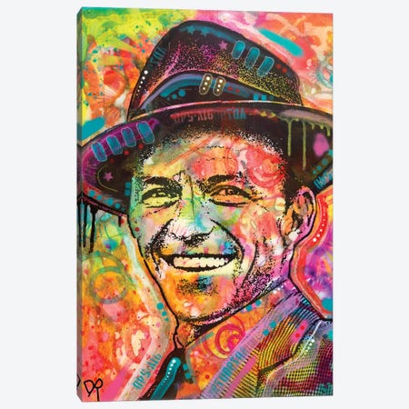 Frank Sinatra II Canvas Print #DRO580} by Dean Russo Canvas Wall Art