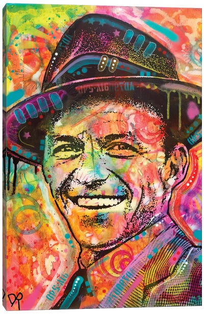 Frank Sinatra II Canvas Art Print - Producers & Directors