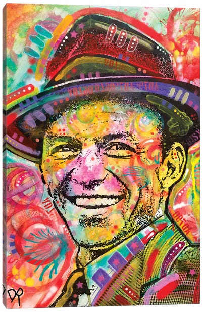 Frank Sinatra III Canvas Art Print - Producers & Directors