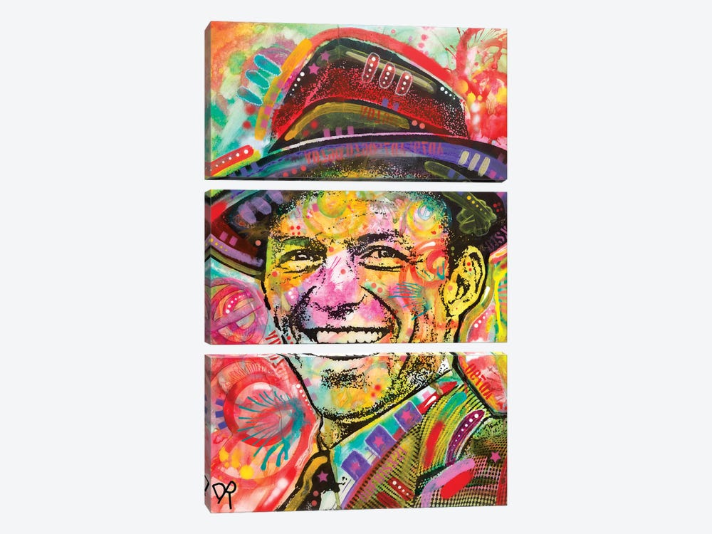 Frank Sinatra III by Dean Russo 3-piece Canvas Artwork