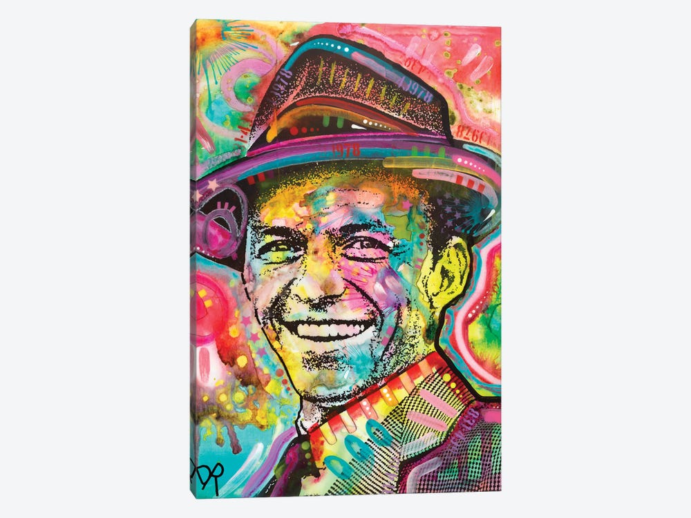 Frank Sinatra IV by Dean Russo 1-piece Canvas Print