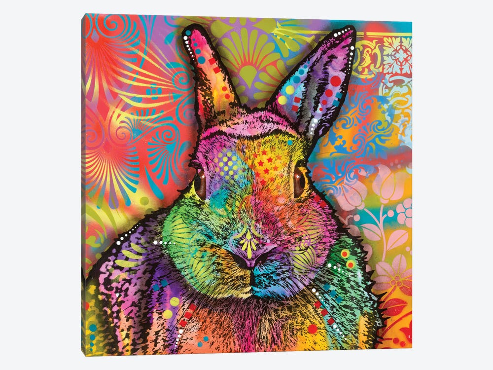 Hare by Dean Russo 1-piece Canvas Wall Art