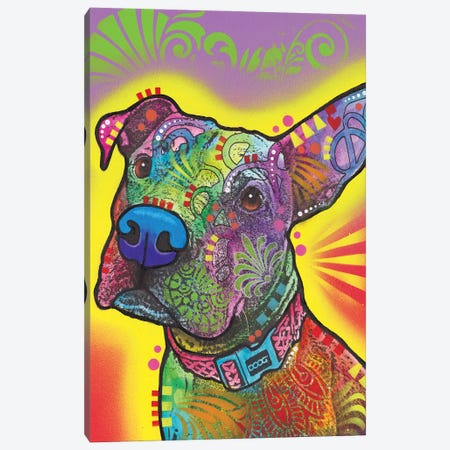 Izzy Canvas Print #DRO589} by Dean Russo Canvas Wall Art