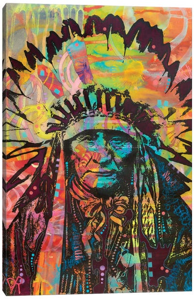 Native American II Canvas Art Print - Dean Russo
