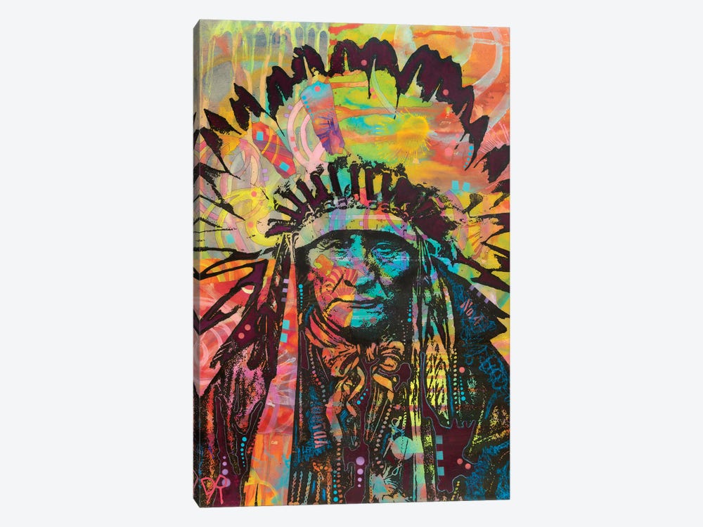 Native American II by Dean Russo 1-piece Canvas Art Print