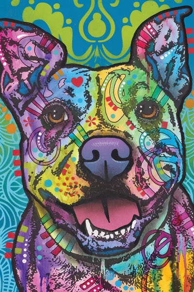 Dean Russo: Butters, Pit Bull by Dean Russo