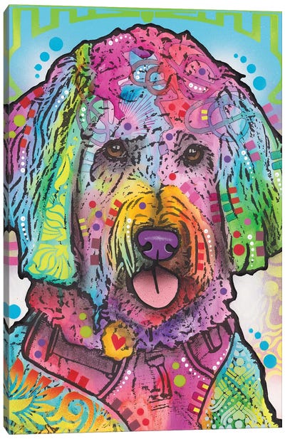 Layla Canvas Art Print - Goldendoodles
