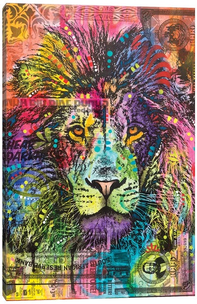Reserve Canvas Art Print - Lion Art