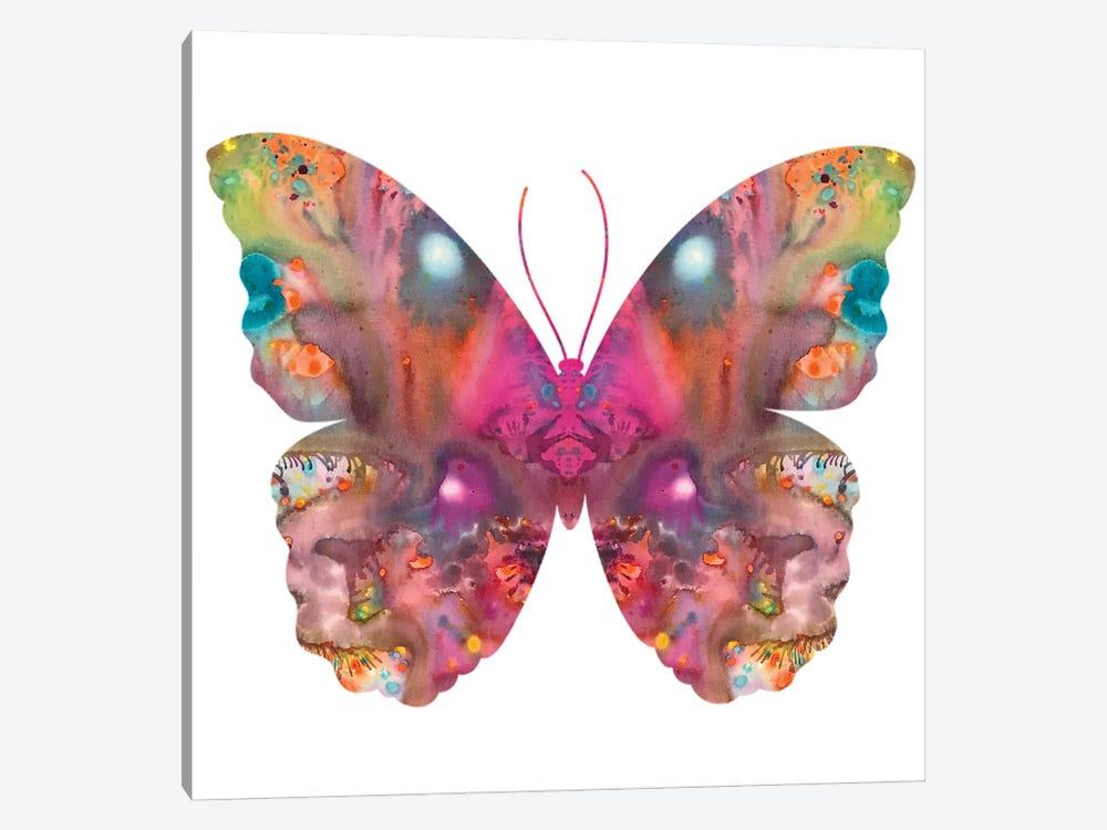 Abstract I Butterfly by Dean Russo 1-piece Art Print