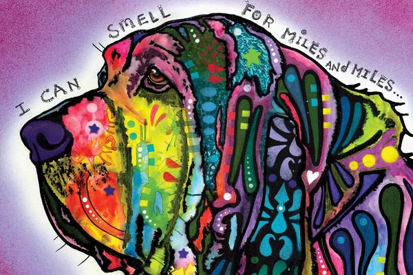 Other Breeds: I Can Smell (Bloodhound) by Dean Russo