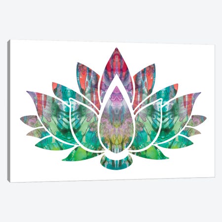 Lotus Canvas Print #DRO679} by Dean Russo Canvas Wall Art