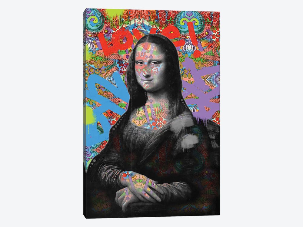 Mona Lisa by Dean Russo 1-piece Canvas Art
