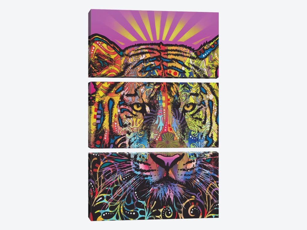 Regal (Tiger) 3-piece Canvas Art