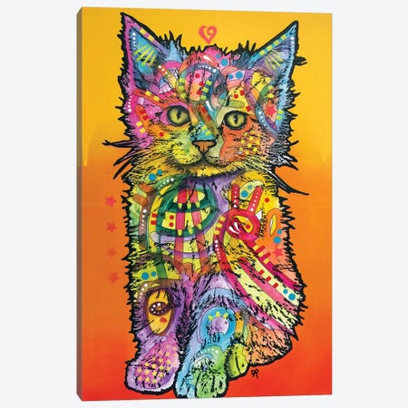 Love Kitten Canvas Print #DRO712} by Dean Russo Canvas Print