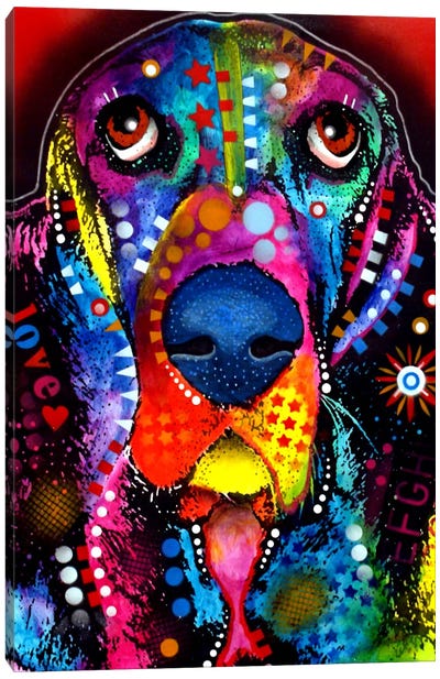 BASSET Canvas Art Print - Pet Industry