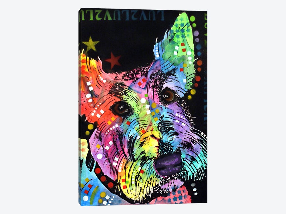 Scottish Terrier 1-piece Canvas Artwork