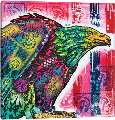 Eagle Canvas Art Print - Dean Russo